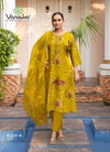 Trendy Touch Vol 1 By Vaniska Glass Silk Online Kurti With Bottom Dupatta Wholesale